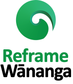 Reframe Wānanga Logo